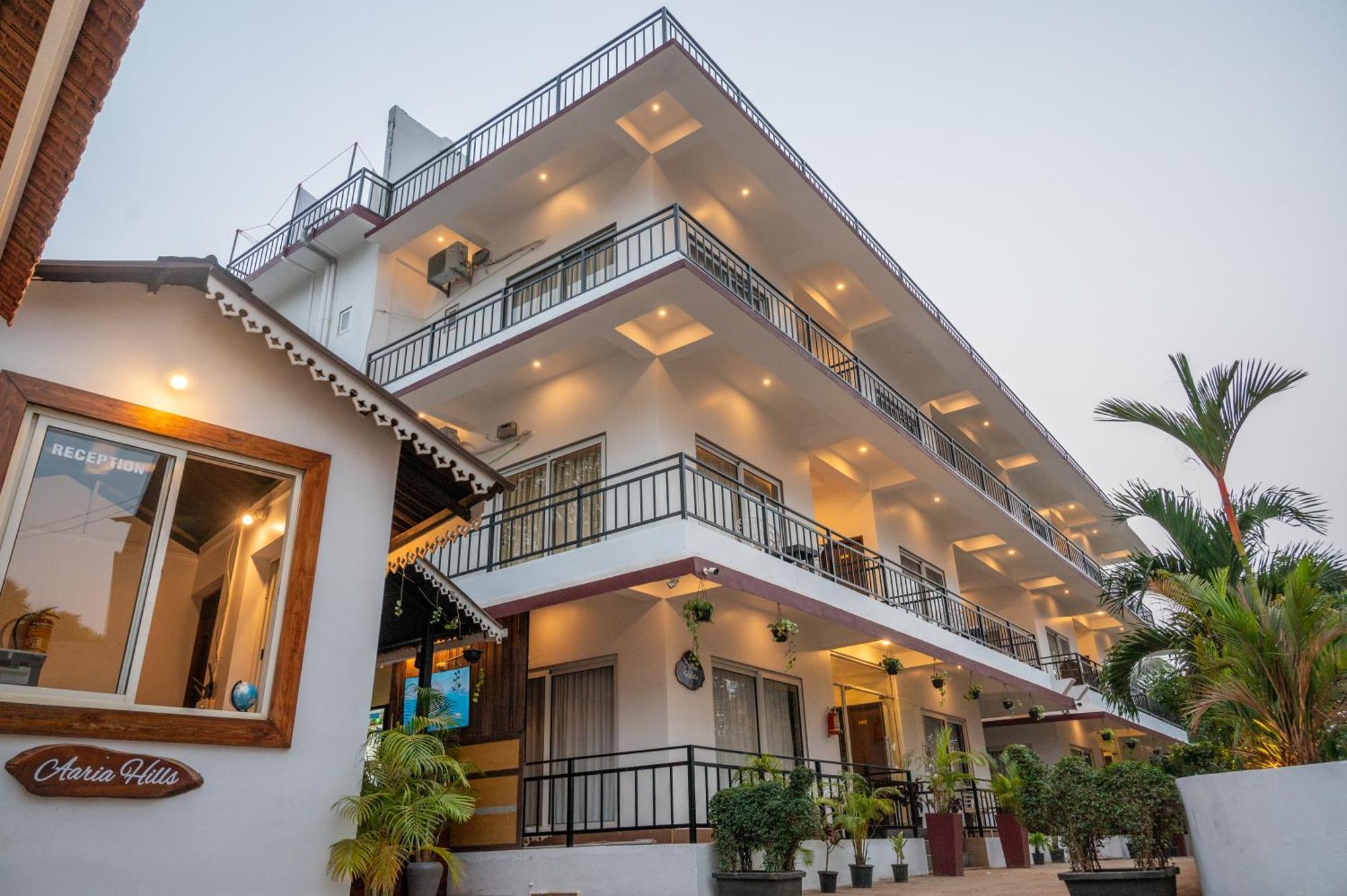 Hotel Aaria Hills à Arambol Extérieur photo
